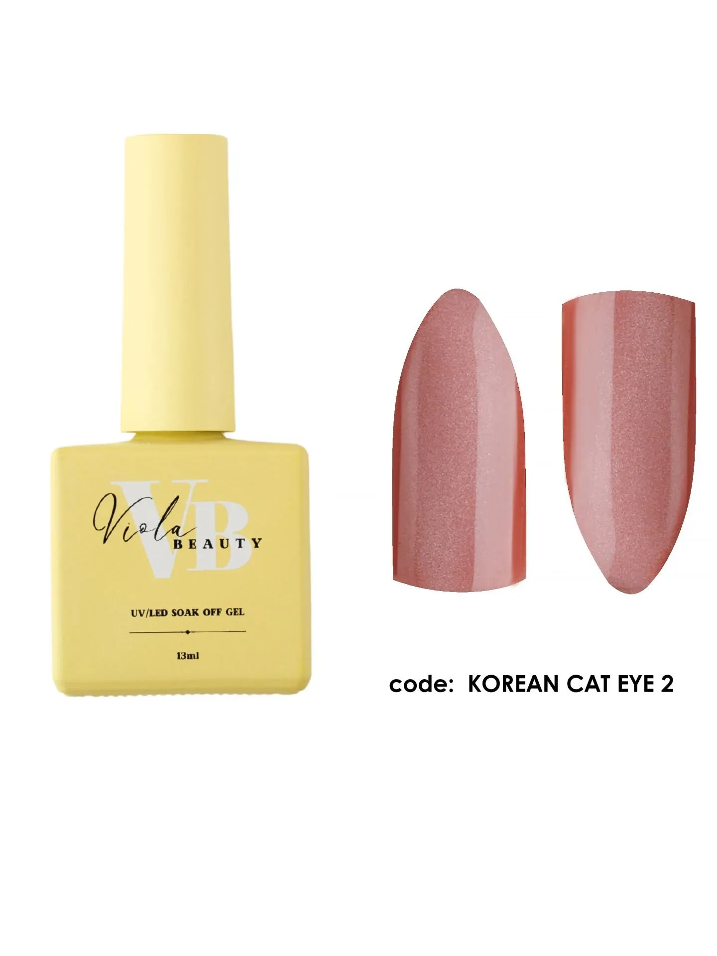 Viola Beauty Kalıcı Oje Korean Cat Eye #0002 13 ml