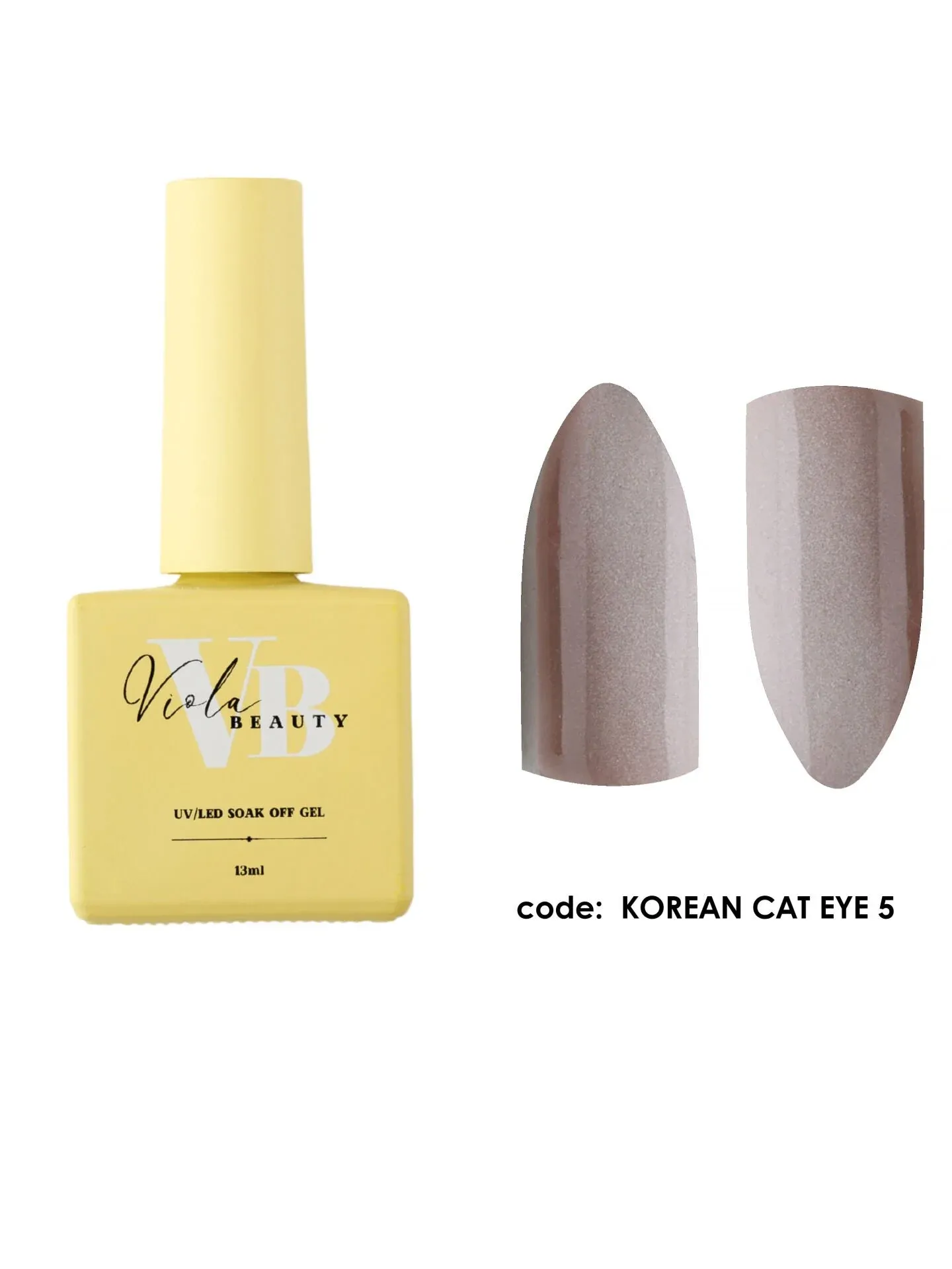 Viola Beauty Kalıcı Oje Korean Cat Eye #0005 13 ml