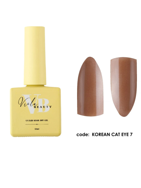 Viola Beauty Kalıcı Oje Korean Cat Eye #0007 13 ml