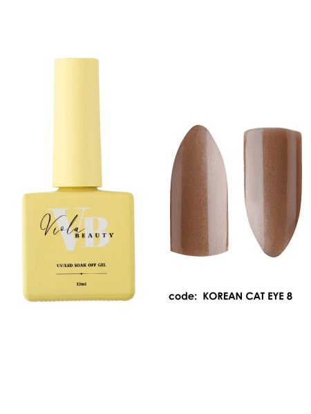 Viola Beauty Kalıcı Oje Korean Cat Eye #0008 13 ml