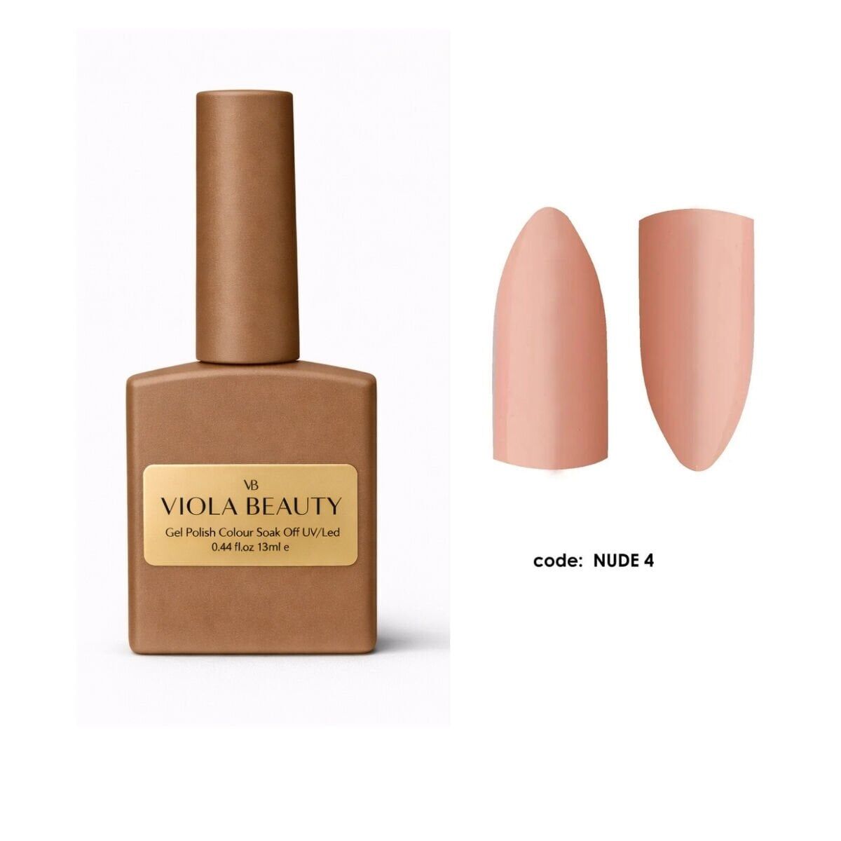 Viola Beauty Kalıcı Oje Nude Collection #0004 13 ml