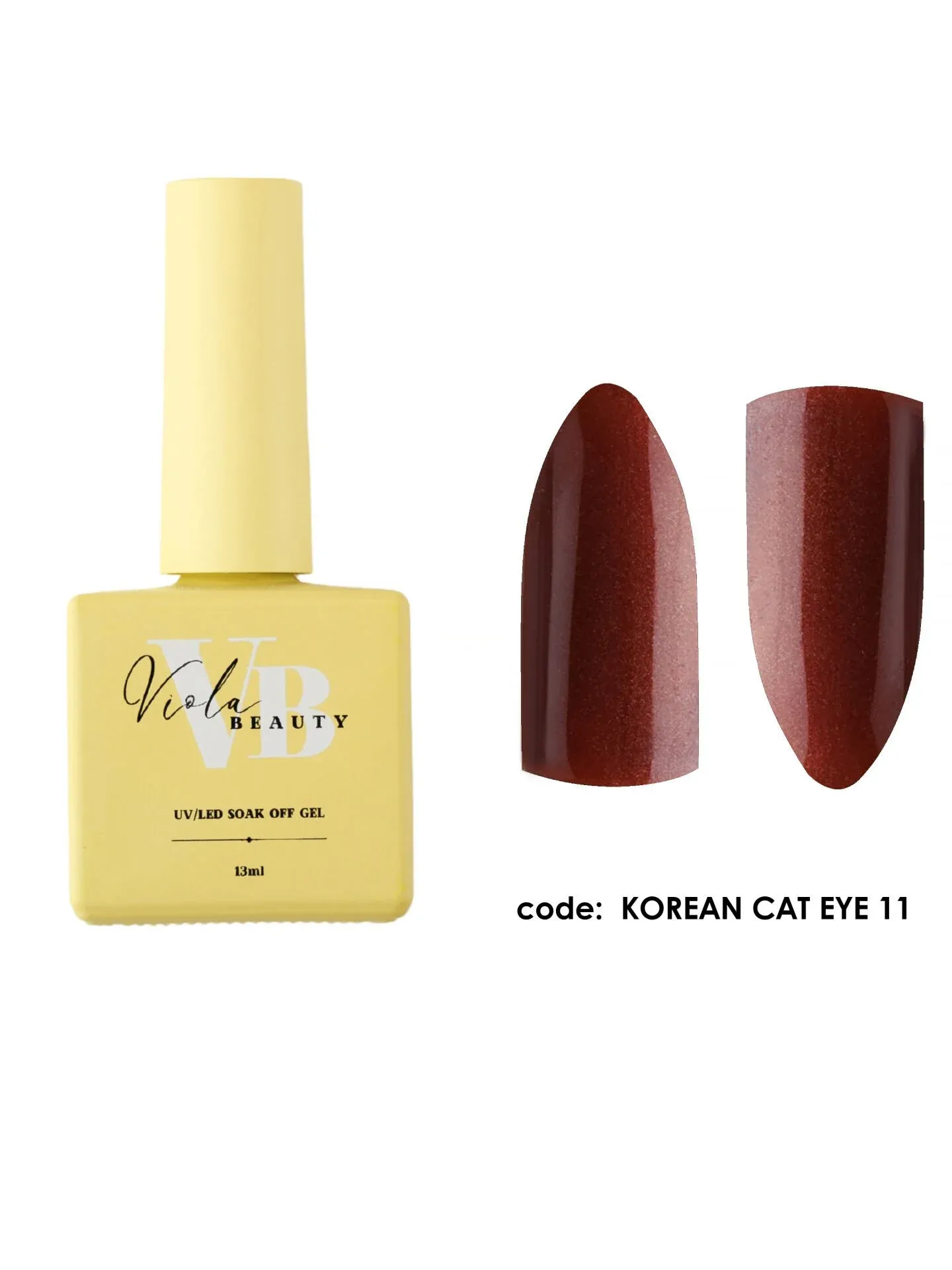 Viola Beauty Kalıcı Oje Korean Cat Eye #0011 13 ml