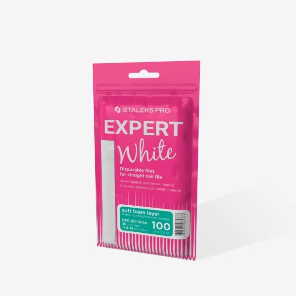 Staleks Expert 20 Düz Törpü İçin Yumuşak Tabanlı Yapışkan Zımpara, 100 grit (30 adet)