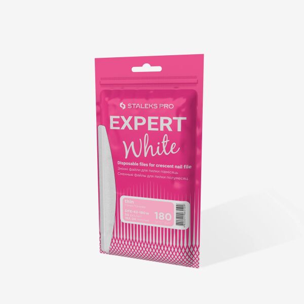 Staleks Expert 42 Yarım Ay Törpü İçin Yapışkan Yedek Törpüler, 180 grit (50 adet)