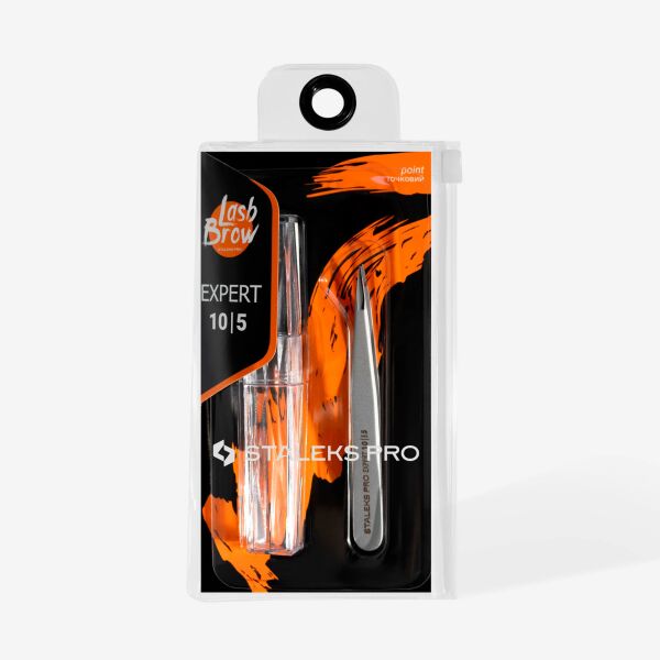 Staleks  Expert 10 Type 5 Noktasal Profesyonel Kaş Cımbızı