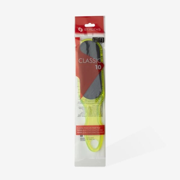 Staleks Classic 10 Type 1 Plastik, Çift Taraflı Ayaklar İçin Törpü, 100/180 Grit