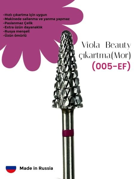 Viola Beauty Çıkartma Mor Freze (005-EF)