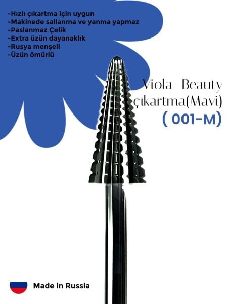 Viola Beauty Çıkartma Mavi Freze (001-M)