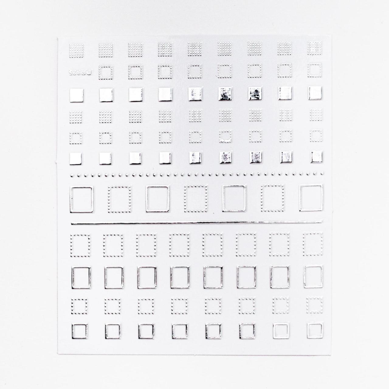 Zoo 1377 Sticker Gümüş