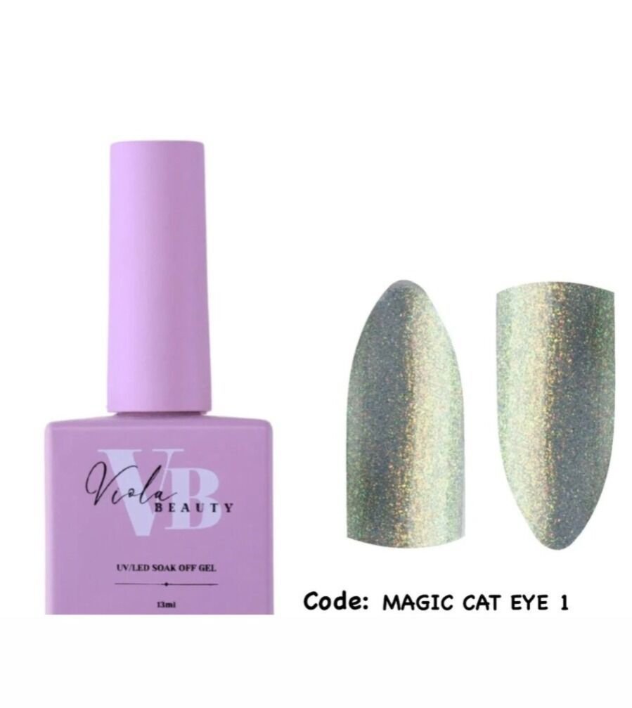 Viola Beauty Kalıcı Oje Magic Cat Eye #0001 13 ml
