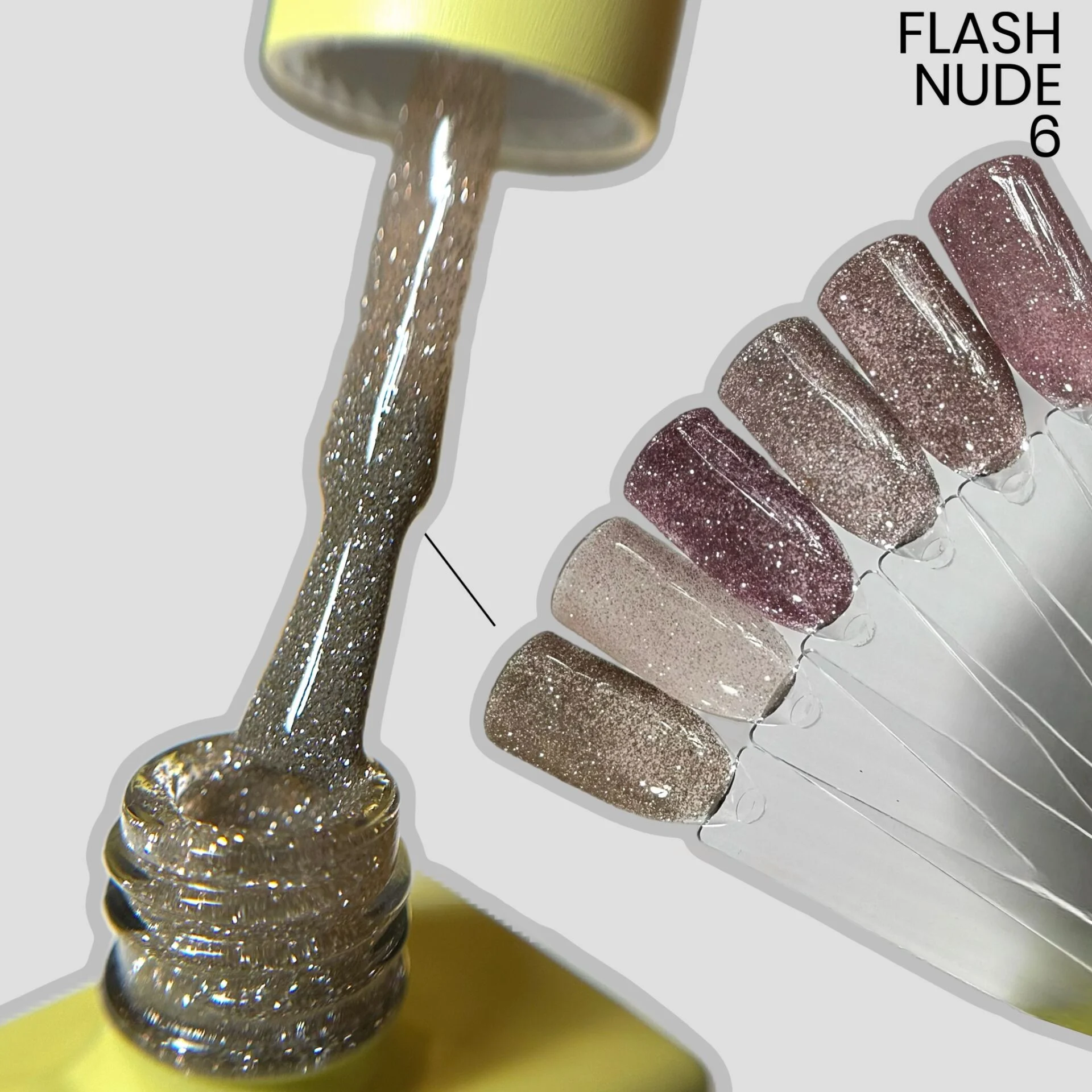 Viola Beauty Kalıcı Oje Flash Nude #0006 13 ml