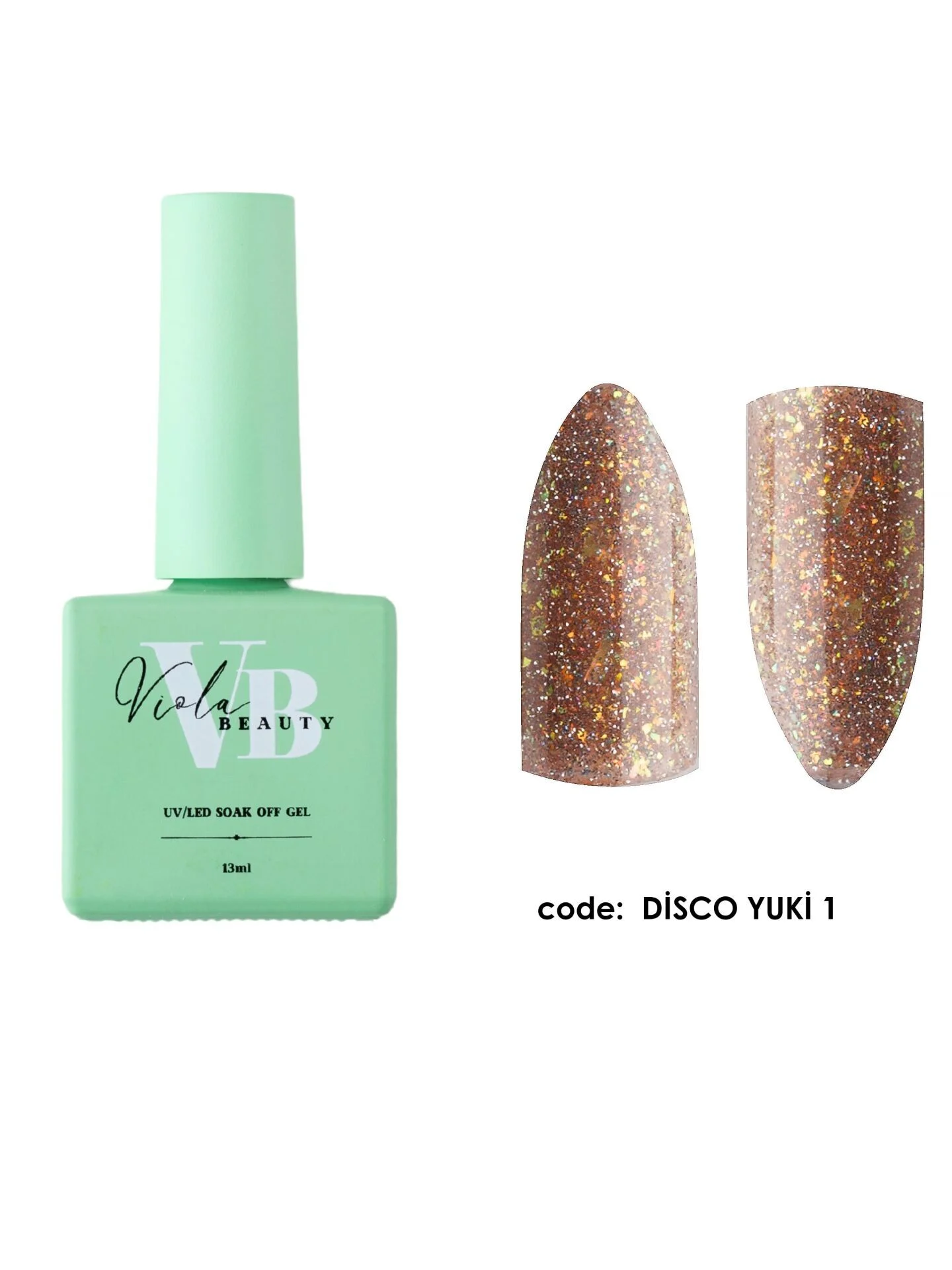 Viola Beauty Kalıcı Oje Disco Yuki #0001 13 ml