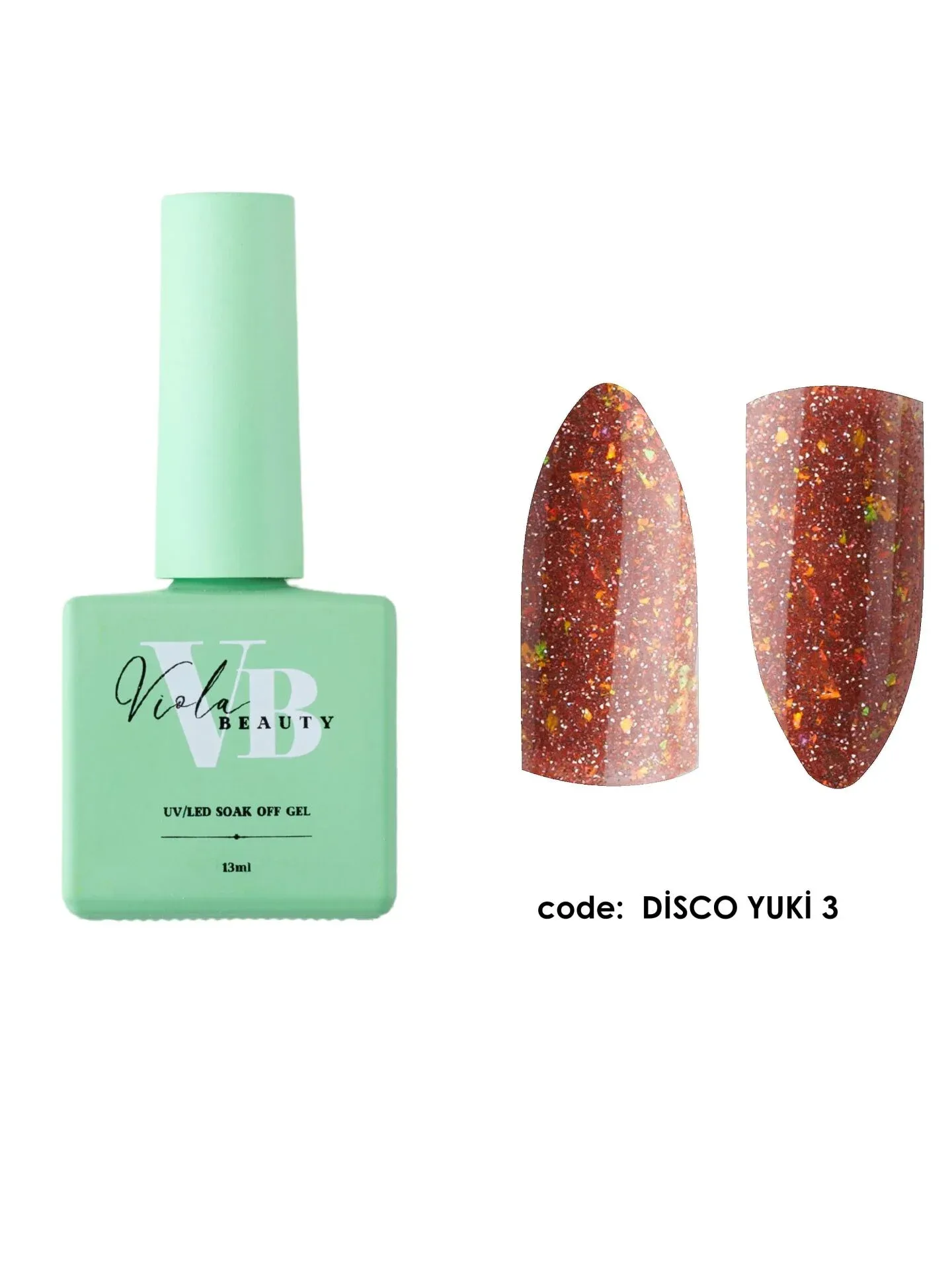 Viola Beauty Kalıcı Oje Disco Yuki #0003 13 ml