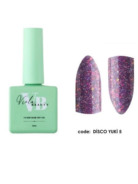 Viola Beauty Kalıcı Oje Disco Yuki #0005 13 ml