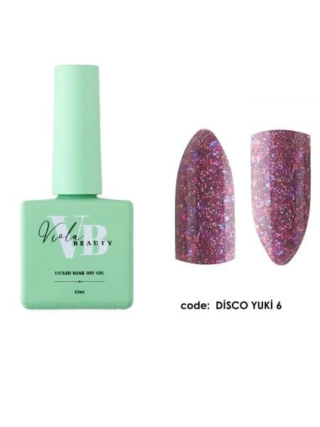 Viola Beauty Kalıcı Oje Disco Yuki #0006 13 ml
