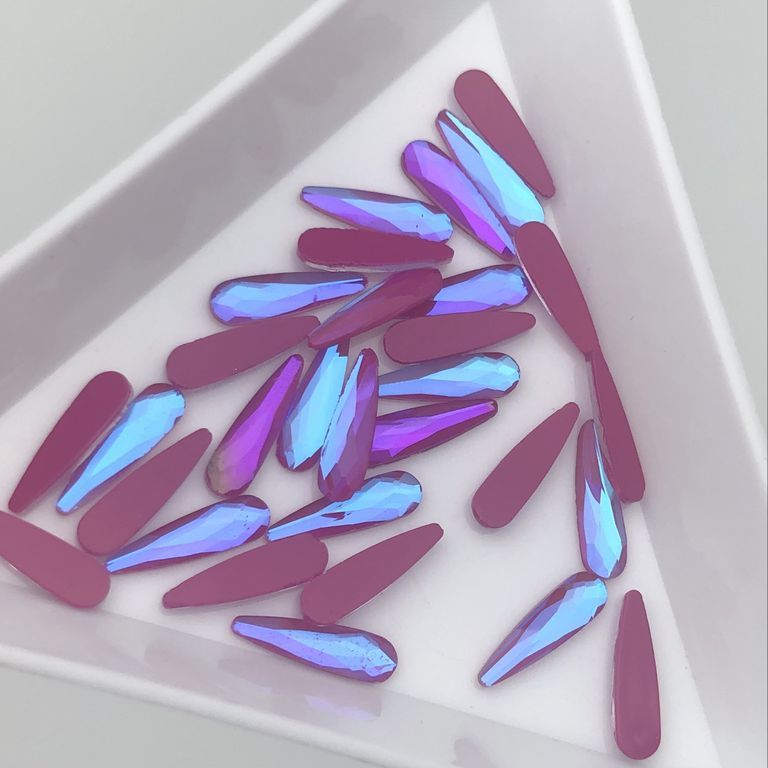 Taş Damla Fuchsia Royal 3*10mm 2 Adet