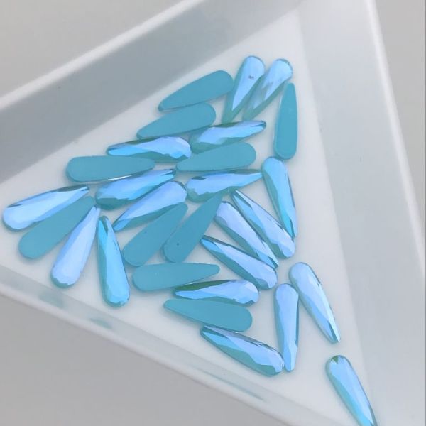 Taş Damla Aquamarine Royal 3*10mm 2 Adet