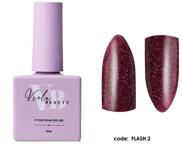 Viola Beauty Kalıcı Oje Flash Disco #0002 13 ml
