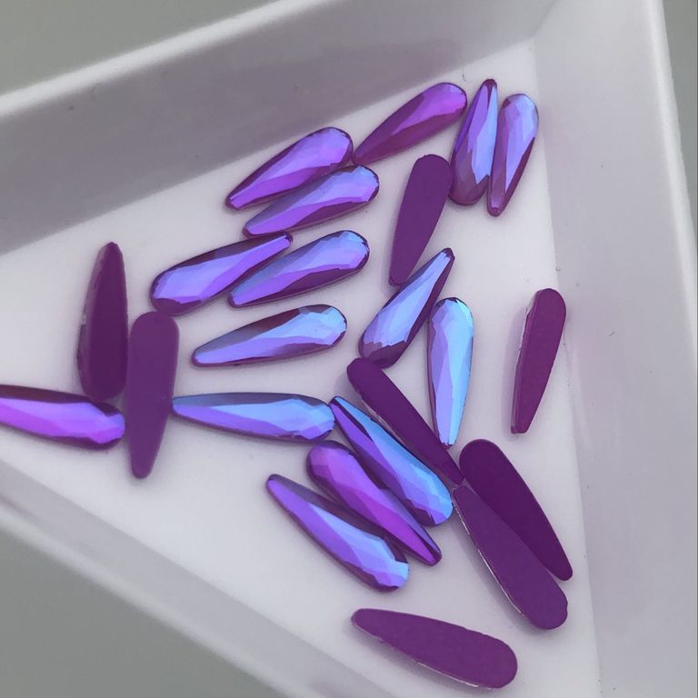 Taş Damla Violet Royal 3*10mm 2 Adet