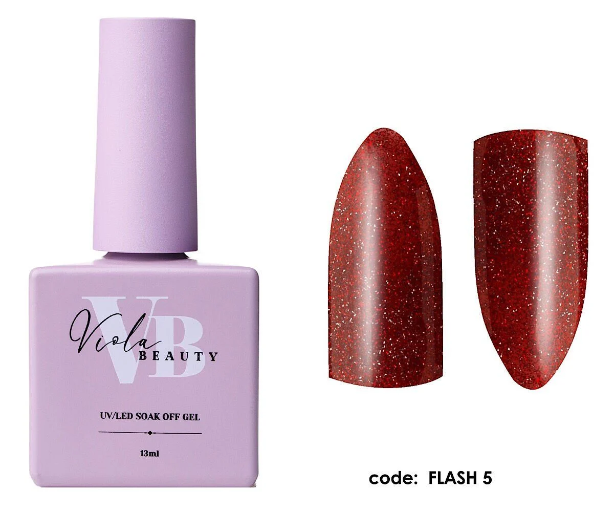Viola Beauty Kalıcı Oje Flash Disco #0005 13 ml