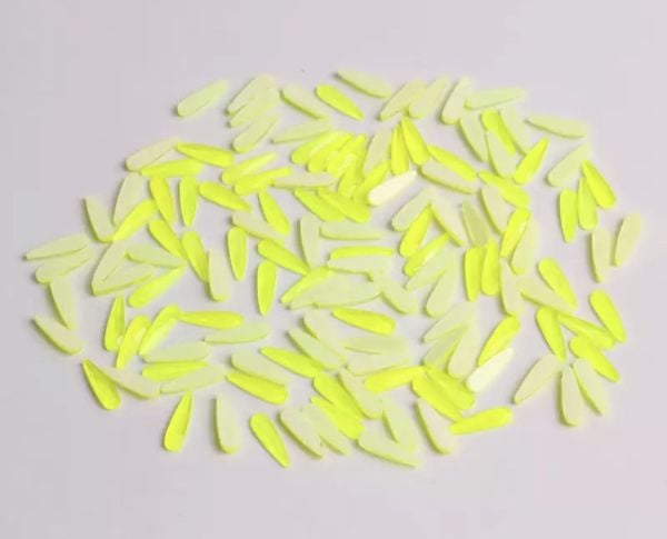 Taş Damla Neon Limon 3*10mm 2 Adet