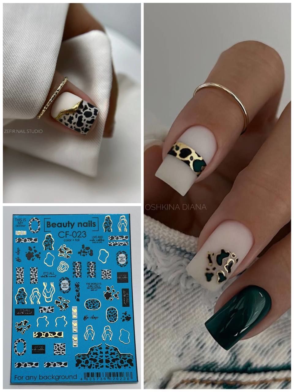 Su Transferi Sticker CF-023