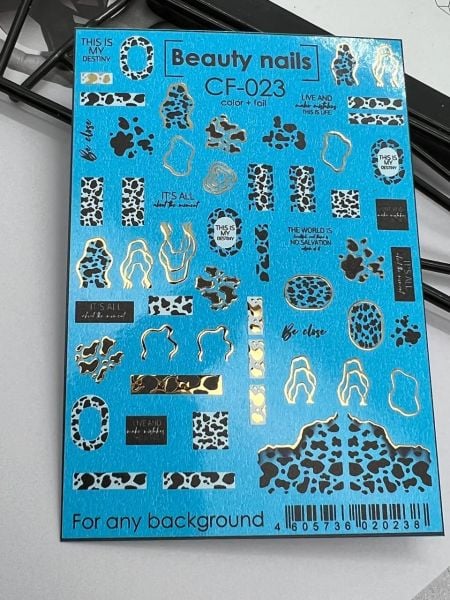 Su Transferi Sticker CF-023