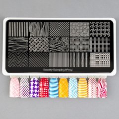 Swanky Stamping Plaka 019