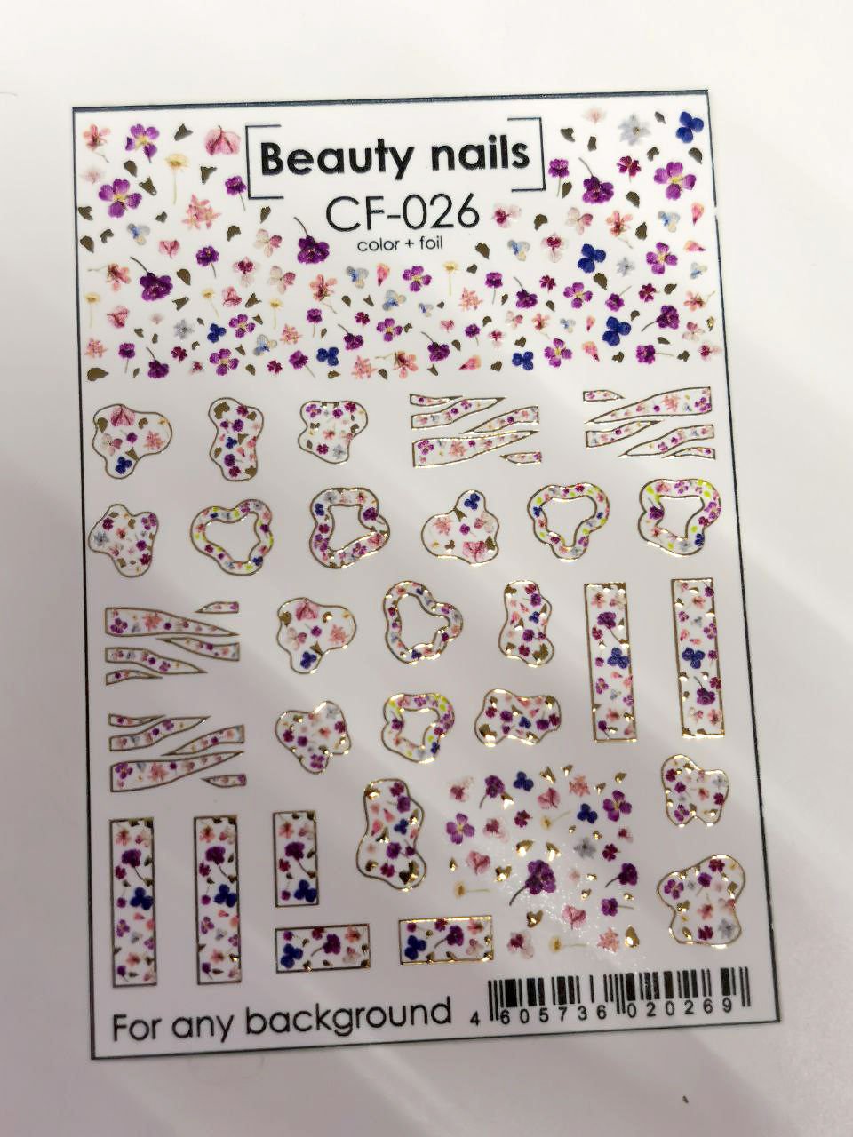 Su Transferi Sticker CF-026