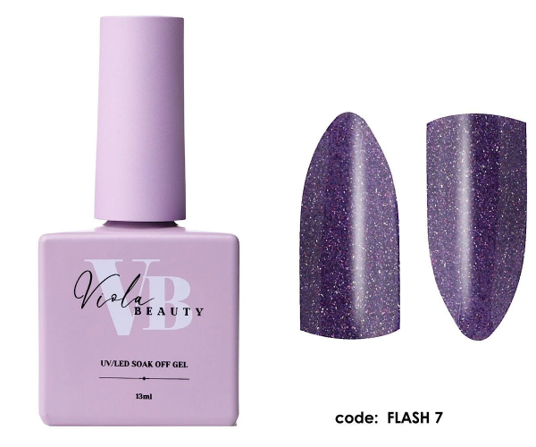 Viola Beauty Kalıcı Oje Flash Disco #0007 13 ml