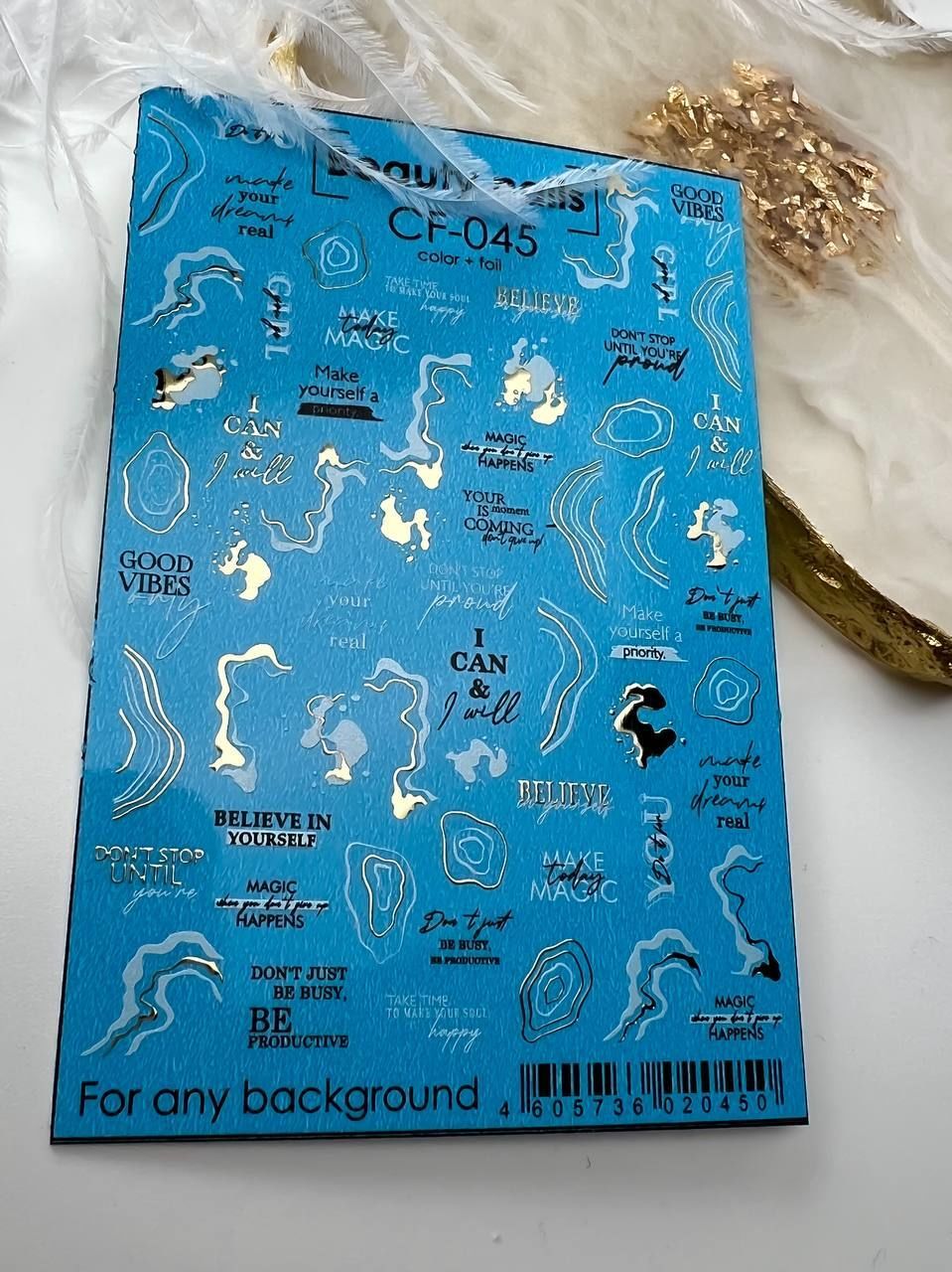 Su Transferi Sticker CF-045