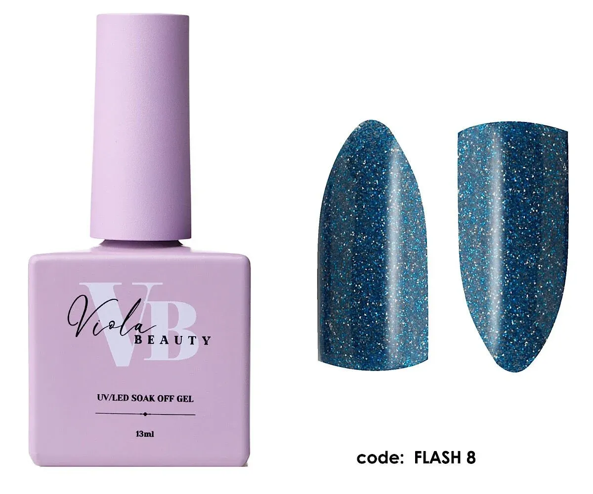 Viola Beauty Kalıcı Oje Flash Disco #0008 13 ml