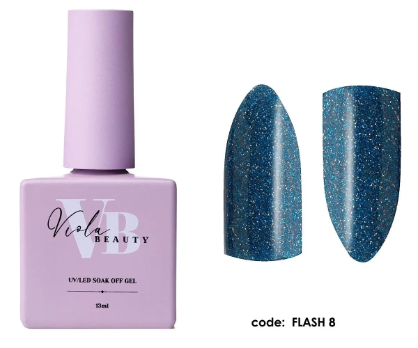 Viola Beauty Kalıcı Oje Flash Disco #0008 13 ml