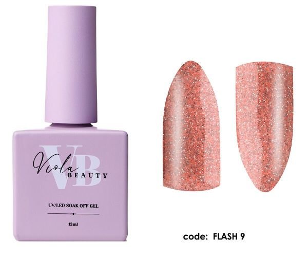 Viola Beauty Kalıcı Oje Flash Disco #0009 13 ml