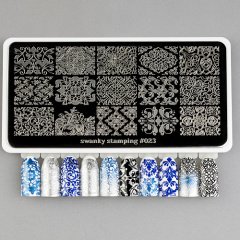 Swanky Stamping Plaka 023