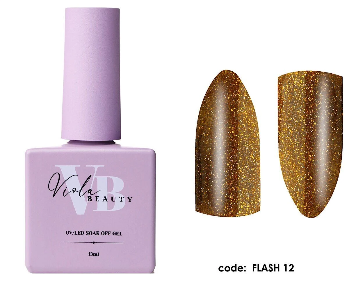 Viola Beauty Kalıcı Oje Flash Disco #0012 13 ml