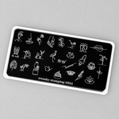 Swanky Stamping Plaka 034