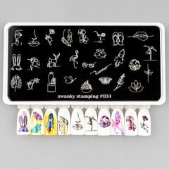 Swanky Stamping Plaka 034
