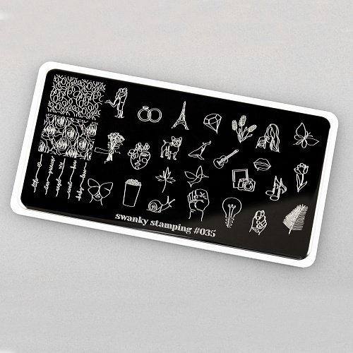 Swanky Stamping Plaka 035
