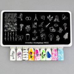 Swanky Stamping Plaka 035