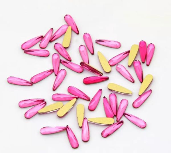 Taş Damla Rose 3*10mm 2 Adet