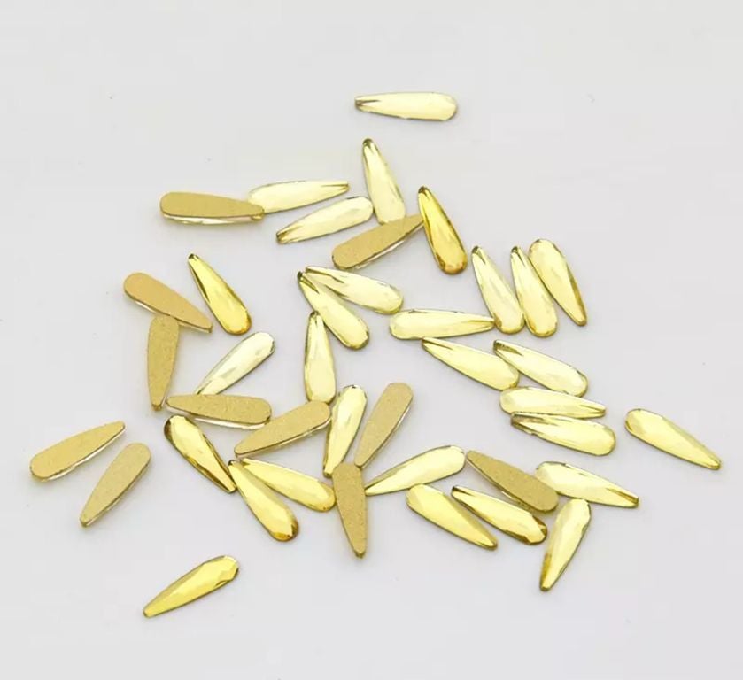 Taş Damla Lemon 3*10mm 2 Adet