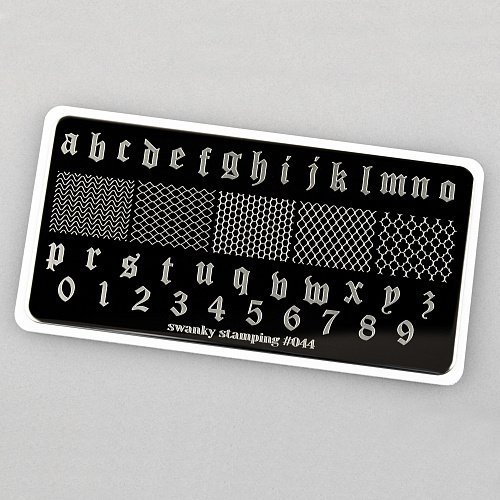 Swanky Stamping Plaka 044