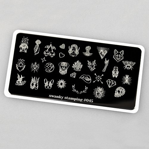 Swanky Stamping Plaka 045