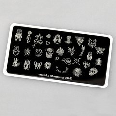 Swanky Stamping Plaka 045