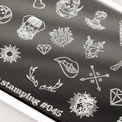 Swanky Stamping Plaka 045