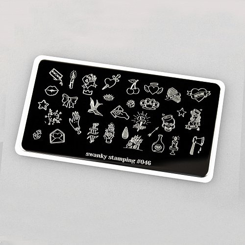 Swanky Stamping Plaka 046