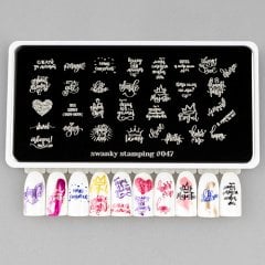 Swanky Stamping Plaka 047