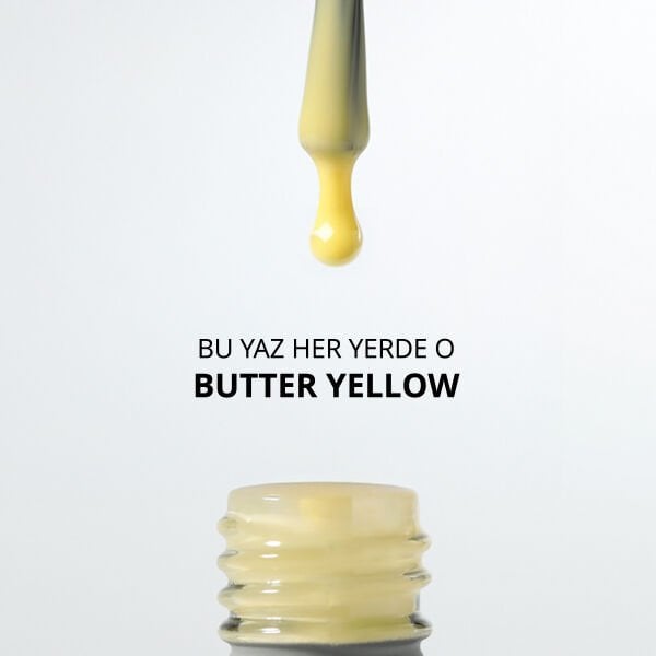 Momo Professional Limited Edition, Butter Yellow, French Cover Rubber Base Coat, 10 ml