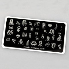 Swanky Stamping Plaka 048